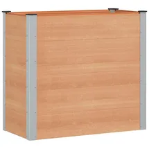 vidaXL Hochbeet 100 x 50 x 91 cm Braun