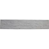 Beckers Betonzaun Betonzaun-Platte 200 x 38,5 cm Beton/Grau