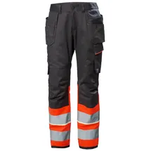 HELLY HANSEN Warnschutz Handwerkerhose Kl. 1 "UC-ME" Nachtleuchtend - C44 - rot/schwarz
