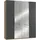 MID.YOU Drehtürenschrank Level 36A 200 x 0 x 0 cm Grau