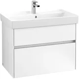 Villeroy & Boch Collaro Waschbeckenunterschrank 76 x 55 cm White Matt