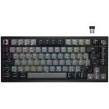 Corsair K65 Plus Wireless Gaming Tastatur, Mechanisch, kabellos, Schwarz/Grau