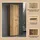 Home Affaire Garderobenschrank Amrum 60x36x196 cm braun