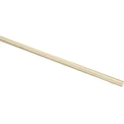 Besenstiel, 24mm x 140cm, 00450300, Holz ohne Gewinde