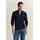 GANT Strickjacke MICRO TEXTURED COTTON ZIP CARDIGAN blau, L