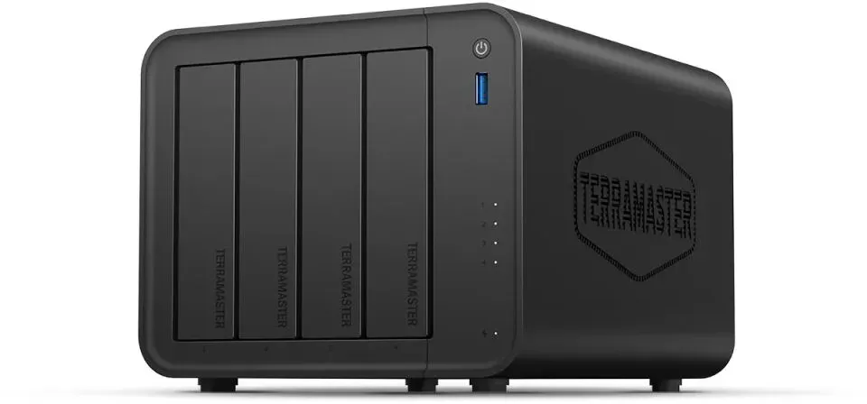 TERRAMASTER F4-425, 4bay NAS, 4GB DDR4 No Hard Drive