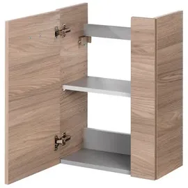 Fackelmann Waschbeckenunterschrank SBC 44 x 60 x 24,3 cm Braun