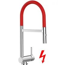 VIZIO Niederdruck Einhebelmischer Rot