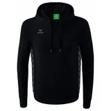 Erima Essential Team Hoodie schwarz/slate grey XXL