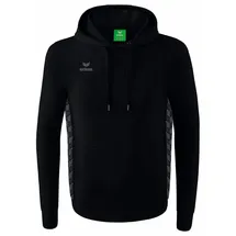 Erima Essential Team Hoodie schwarz/slate grey XXL