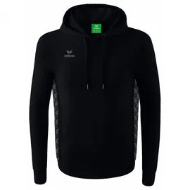 Erima Essential Team Hoodie schwarz/slate grey XXL