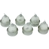 PBS AUSTRIA Teelichter 30 mm 6 St. weiß