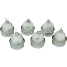 PBS AUSTRIA Teelichter 30 mm 6 St. weiß