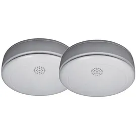 smartwares 2er SET Rauchmelder 10 Jahres Batterie, VdS Q-Siegel