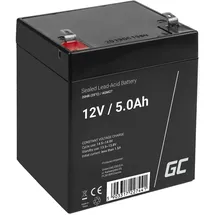 GreenCell Green Cell® AGM 12V 5Ah Akku VRLA Blei-Batterie Bleiakku Ersatzakku Gelakku Akkubatterie Zyklenfest Unbemannt Spielzeug, Elektro Spielzeug| Alarm...