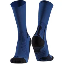 X-Socks Ski Touring Perform OTC Socken marineblau/orange 42-44