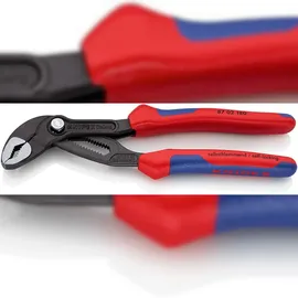 Knipex 87 02 180 Cobra Wasserpumpenzange