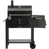 TRIZERATOP Holzkohlegrill Holzkohlegrill Deluxe mit Räucherfunktion 112x62x121cm (Smoker) 35kg, Holzkohlegrill Deluxe mit Räucherfunktion 112x62x121cm (Smoker) 35kg, Holzkohlegrill Deluxe mit Räucherfunktion 112x62x121cm (Smoker) 35kg bunt