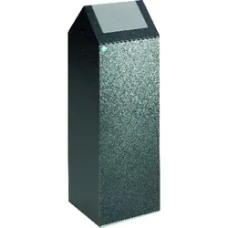 Wertstoffsammler WSG 85 S antik-silber Einwurfklappe silber