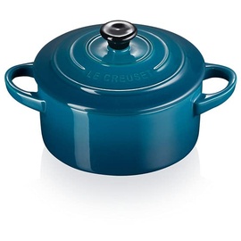 Le Creuset Mini Cocotte 10 cm deep teal