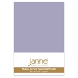 JANINE 5007 Mako-Feinjersey 180 x 200 - 200 x 200 cm lavendel