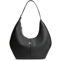Tommy Hilfiger Slouchy City Hobo Schultertasche Kunstleder Black
