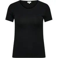 ONLY CARMAKOMA Kurzarmshirt »CARTIME LIFE S/S ONECK TOP JRS«,
