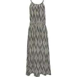 LASCANA Maxikleid Schwarz/Sand 38