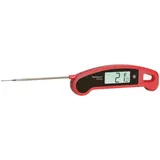 TFA Fleischthermometer L 160 x B 48 x H 20 mm antibakteriell rot