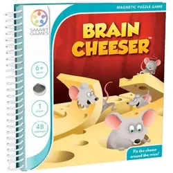 Brain Cheeser - Magnetisches Puzzle-Reisespiel von Smart Games ab 6 bis 10 Jahren