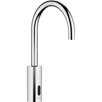 Dornbracht META Waschtischarmatur mit elektronischer Öffnungs-/Schließfunktion ohne Ablaufgarnitur, Batterie-/Netzbetrieb,