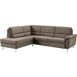 CALIZZA INTERIORS »Onyx L-Form«, Ottomane links oder rechts, wahlweise mit Bettfunktion, Breite 257 cm