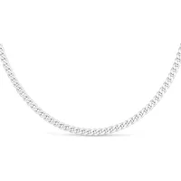 Kette ohne Anhänger FIRETTI "Schmuck Geschenk Silber 925 Halsschmuck Halskette Panzerkette" Gr. 55, silber (silberfarben), Halsketten, Damen, 55, Silber 925 (Sterlingsilber), B: 4,7mm, Panzerkette, Made in Germany, B:4,7mm