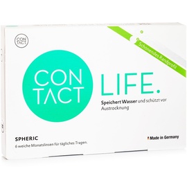Wöhlk Contact Life 6er Box, BC 8,8) Kontaktlinsen
