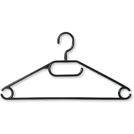 KESPER KESPER® Kleiderbügel Kleiderbügel, 10er-Set, Breite: 40 cm, Farbe: Schwarz, (1-tlg)