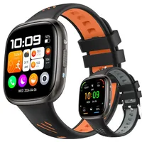 Smartwatch, Smartwatch Damen Herren, 1.72" HD Fitness Tracker Uhren für Android IOS, IP68 Wasserdicht Pulsmesser Schrittzähler Aktivitätstracker