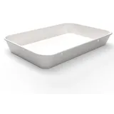 Waca 1406 Auslageschale Präsentationsschale 420 x 280 x 60 mm, weiß