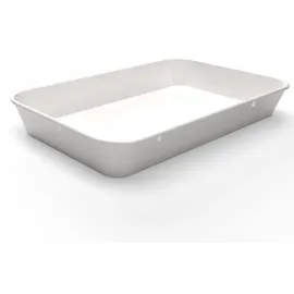 Waca 1406 Auslageschale Präsentationsschale 420 x 280 x 60 mm, weiß