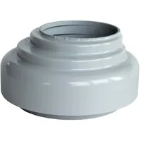 Inefa Regenfallrohr Verbindungsstück PVC DN 75 grau