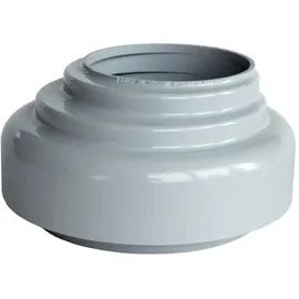 Inefa Regenfallrohr Verbindungsstück PVC DN 75 grau