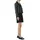 Comma, Minirock Damen Kariert Schwarz/ Silber 44