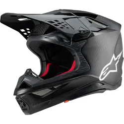 Alpinestars Supertech S-M10 Fame 2024 Motocross Helm, schwarz, Größe L für Männer