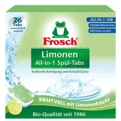 Frosch Limonen Geschirrspültabs 4013 , 1 Packung = 26 Tabs