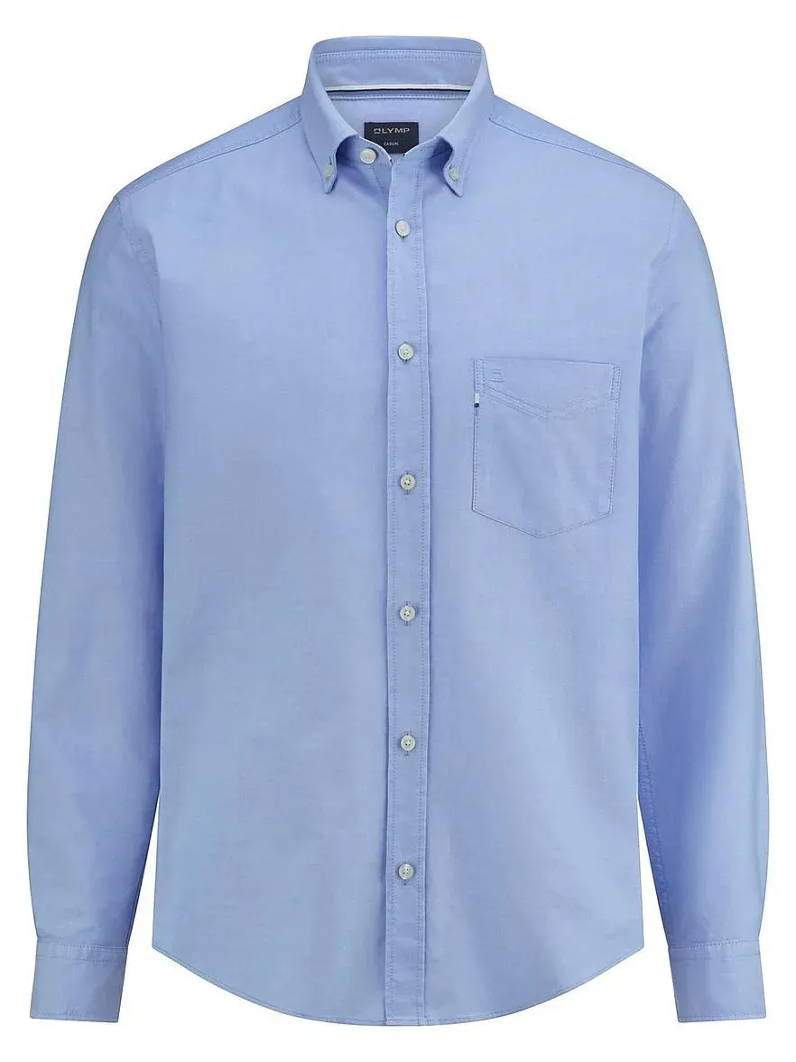 Hemd Regular Fit Olymp blau, 45/46