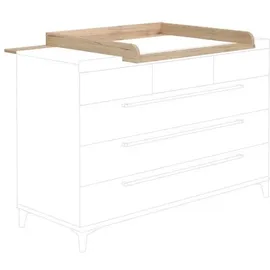 Paidi Wickelaufsatz Remo Holzoptik Eiche Bordeaux