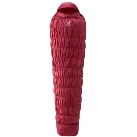Deuter Exosphere -6° L Schlafsack - Cranberry / Fire - Lang