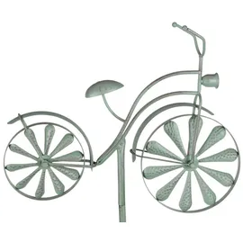 Buri Gartenstecker Fahrrad 0 x 0 cm Antik-Grün