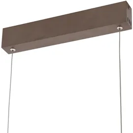 LUCANDE Mylosh 1-flg. dimmbar 110 cm Modern / Braun