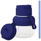 Tragbarer 850-ml-standmixer/entsafter, Multifunktionaler Reisebecher, Personal Blender, Fruchtmixer, Smoothie-maker (blau)