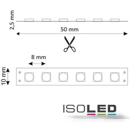 Fiai IsoLED LED-Flexband ISO-112249 9,6W warmweiß 500 cm